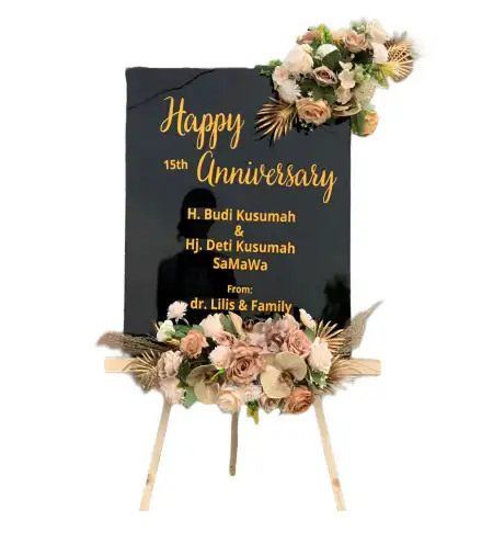 Papan Bunga Akrilik Prembun