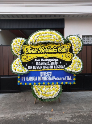 Papan Bunga Duka di Prembun